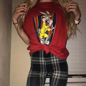 VINTAGE 93 bugs bunny looney tunes graphic t shirt